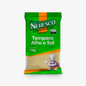 Alho e sal 1kg pacote