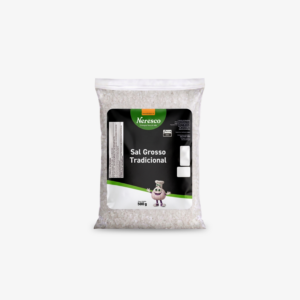 Sal grosso tradicional 500g saco