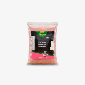 Sal rosa do himalaia refinado 500g saco