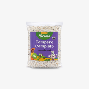 Tempero completo com alho e sal 1kg saco